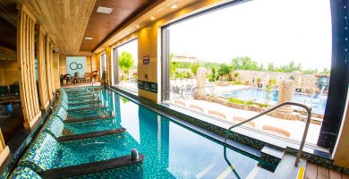 Spa con piscina