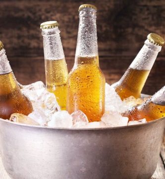 balde de cervezas